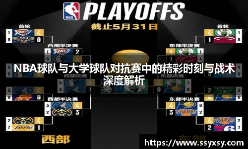 NBA球队与大学球队对抗赛中的精彩时刻与战术深度解析